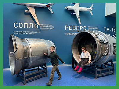 Делимся впечатлениями от посещения выставки к 100-летию гражданской авиации России!